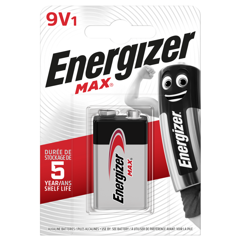 Energizer Max 9V Battery