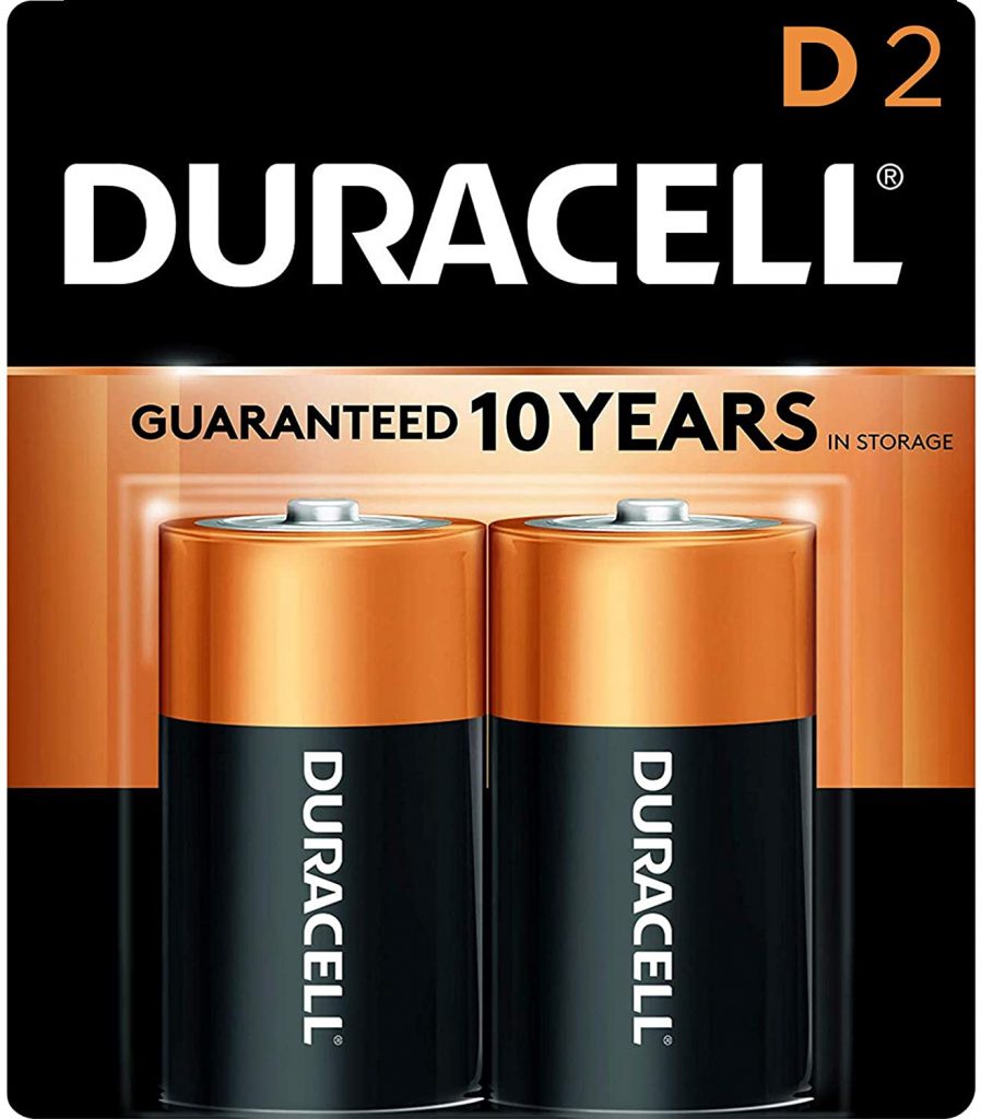 Duracell D Battery