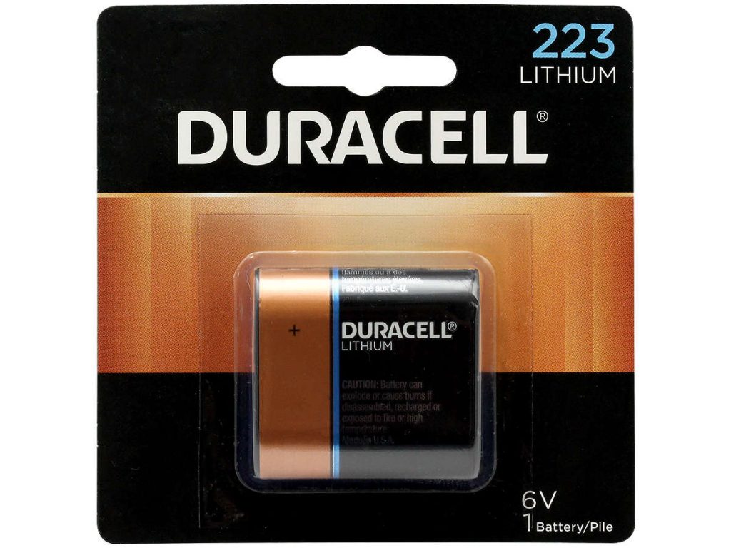 Duracell 6V Battery 223 Lithium