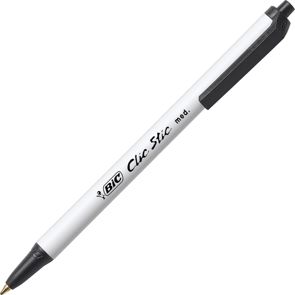 Bic Snap Ballpoint Pen