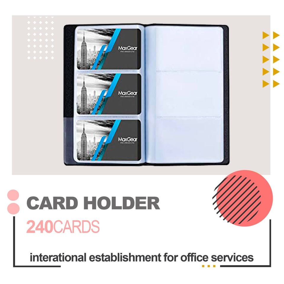 Card Holder – 240 Cards