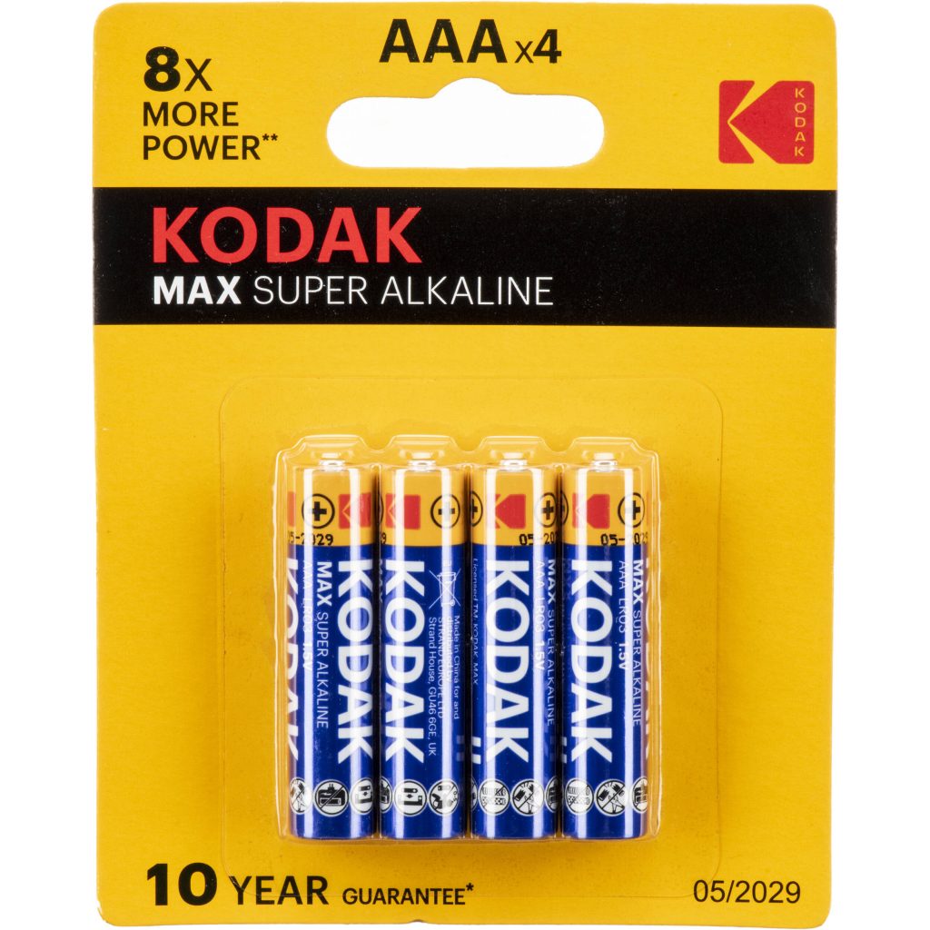 Kodak AAA Battery – Max Super Alkaline