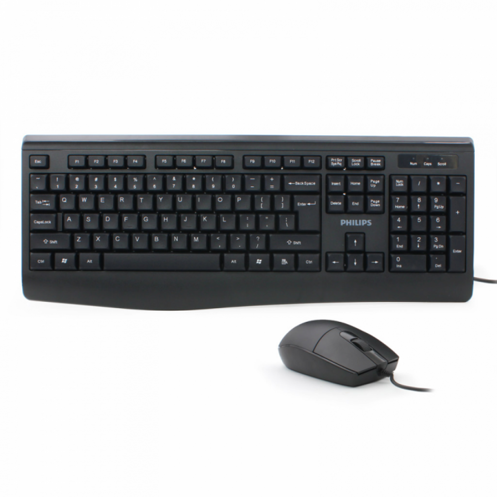 Philips C284 Wired Keyboard and Mouse