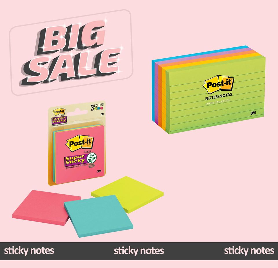 Post it Sticky Notes